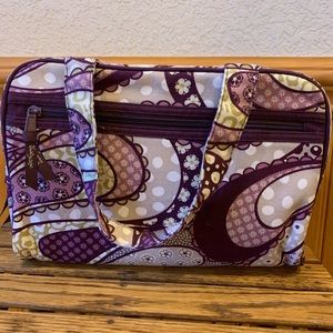 Vera Bradley Cosmetic Bag Paisley Pattern